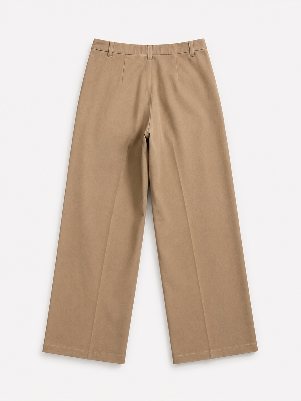 NWOT Northern Reflections Straight Leg Cotton Pants – Taupe – Size 6 - Picture 3 of 10